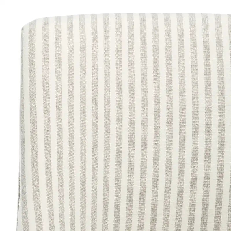 Swivel Desk Chair with Patterned Fabric and Espresso Rolling Base