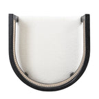 Halea Farmhouse Rubberwood Dining Chairs with Cane Back (Set of 2) by