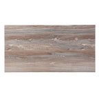Contemporary Brown Faux Stone Writing Desk