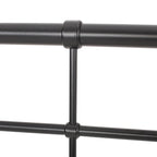 Industrial Iron Pipe Headboard