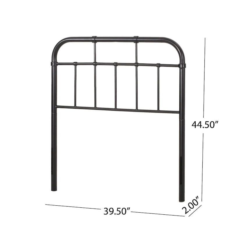 Industrial Iron Pipe Headboard