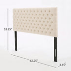 Adjustable Full/Queen Tufted Headboard