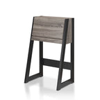 26-Inch Compact Writing Desk with Storage Cabinet and Drop-Down Panel
