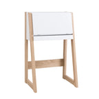 26-Inch Compact Writing Desk with Storage Cabinet and Drop-Down Panel