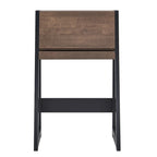 26-Inch Compact Writing Desk with Storage Cabinet and Drop-Down Panel