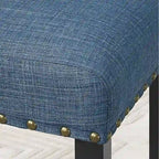Contemporary 25-Inch Fabric Bar Stool (Set of 2)