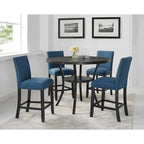 Contemporary 25-Inch Fabric Bar Stool (Set of 2)
