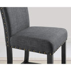 Contemporary 25-Inch Fabric Bar Stool (Set of 2)