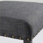 Contemporary 25-Inch Fabric Bar Stool (Set of 2)