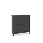 4-Drawer Shoe Cabinet
