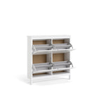 4-Drawer Shoe Cabinet