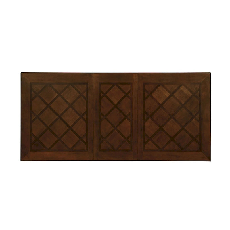 Brown Cherry 103-inch Expandable Dining Table