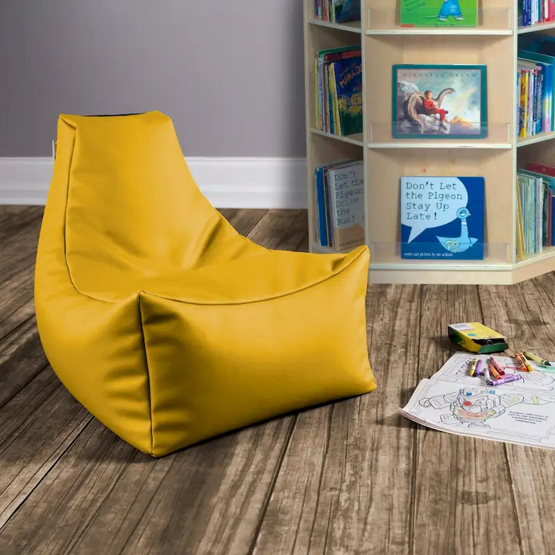 Kids Bean Bag Chair - Premium Vinyl, Multiple Colors
