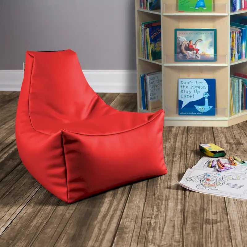 Kids Bean Bag Chair - Premium Vinyl, Multiple Colors