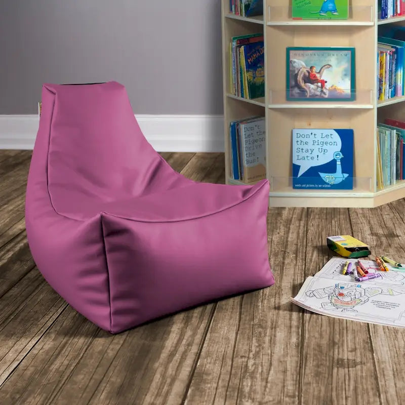 Kids Bean Bag Chair - Premium Vinyl, Multiple Colors