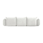 Modular Upholstered Sectional Sofas Chenille Fabric Lounge Counches
