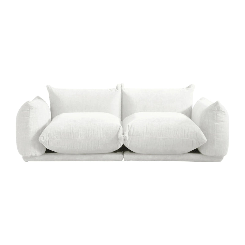 Modular Upholstered Sectional Sofas Chenille Fabric Lounge Counches