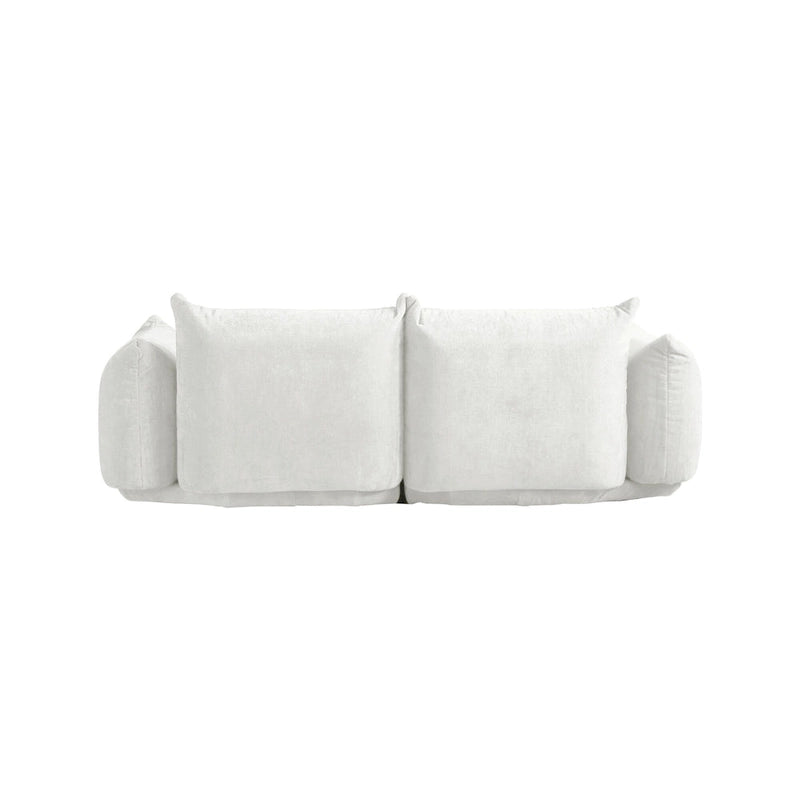 Modular Upholstered Sectional Sofas Chenille Fabric Lounge Counches