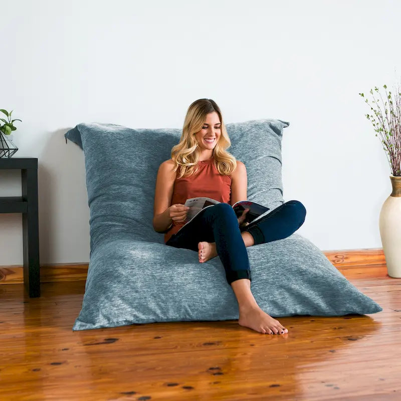 Floor Chenille Pillow Bean Bag Lounger