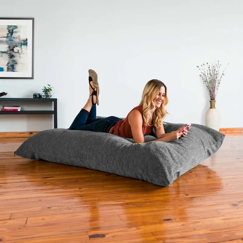 Floor Chenille Pillow Bean Bag Lounger
