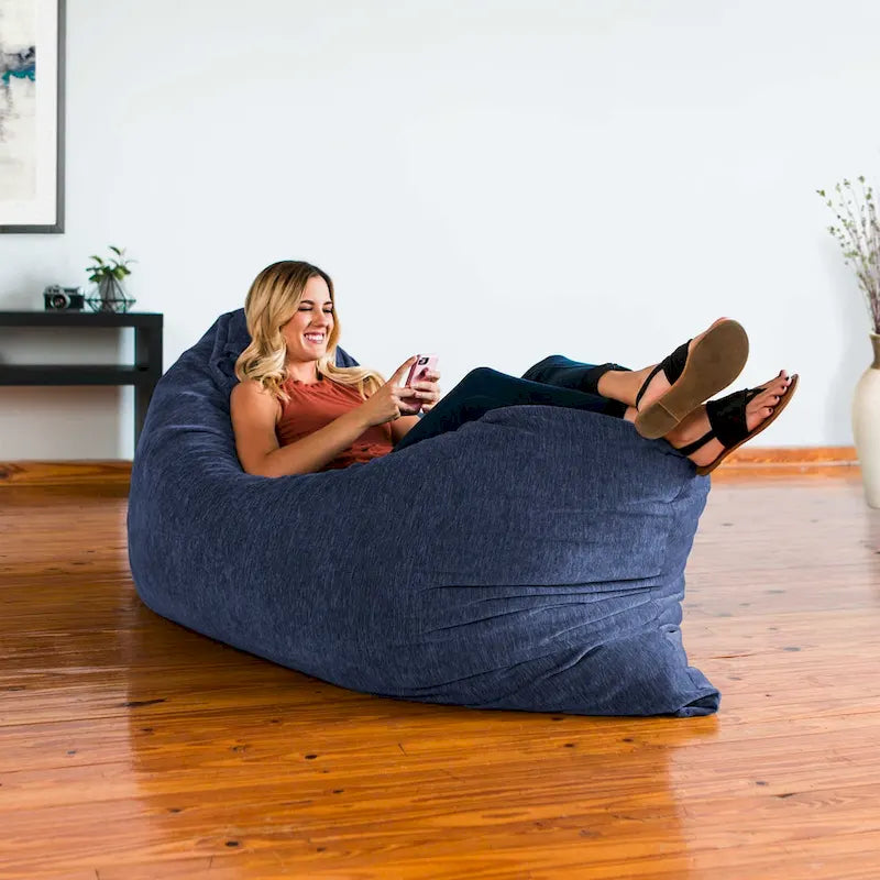 Floor Chenille Pillow Bean Bag Lounger
