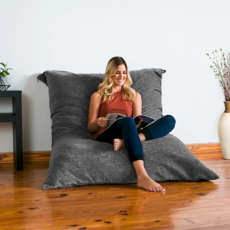 Floor Chenille Pillow Bean Bag Lounger