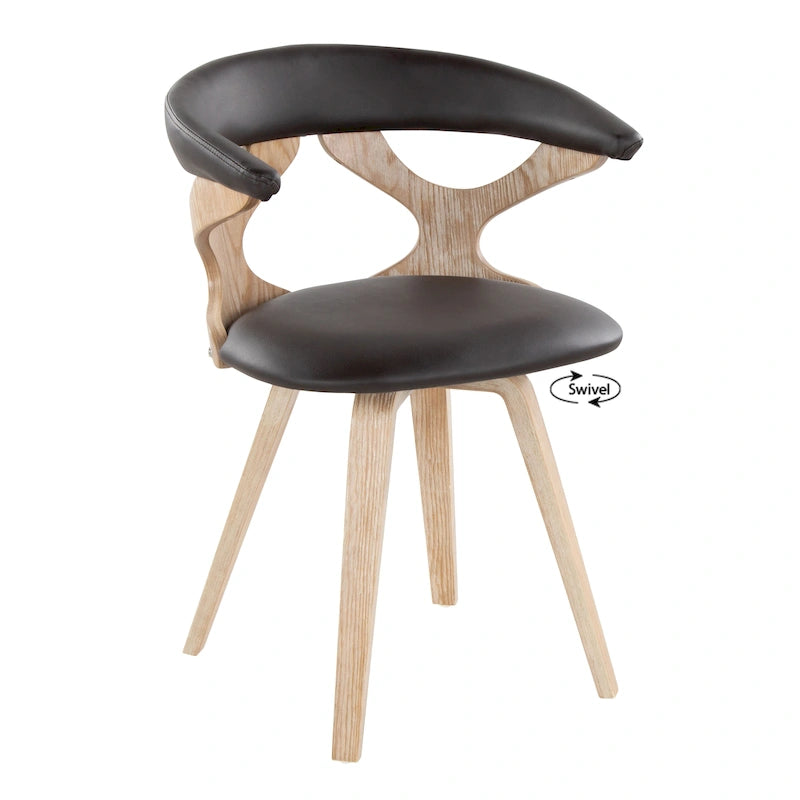 Mid-Century Modern Swivel Dining & Accent Chair