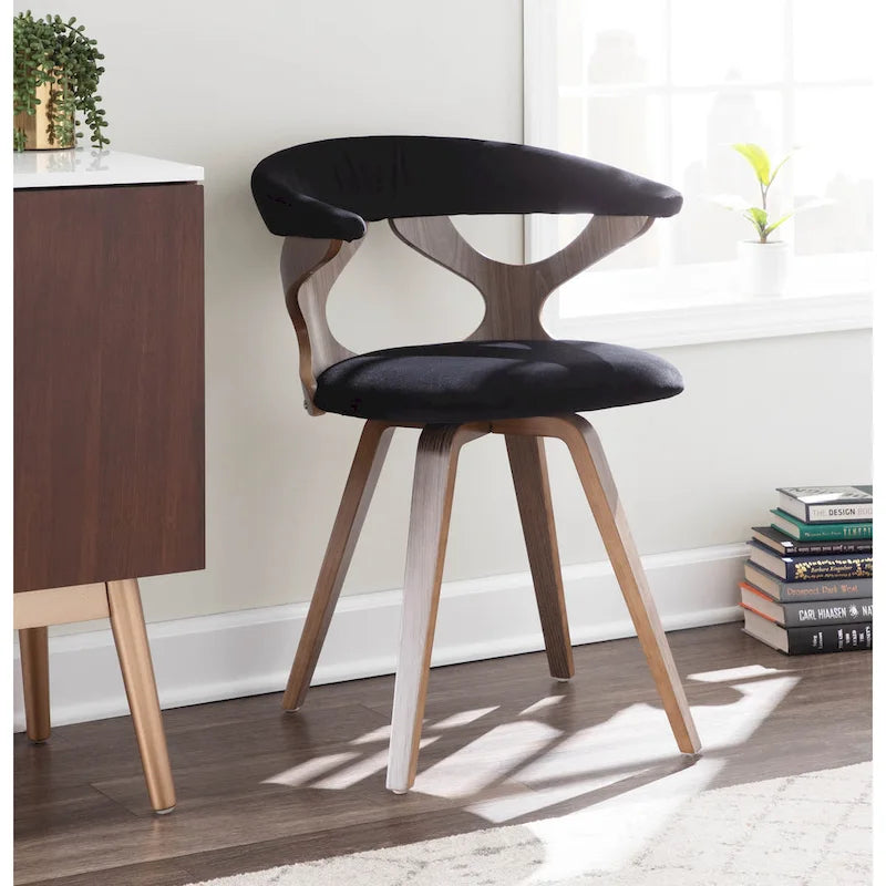 Mid-Century Modern Swivel Dining & Accent Chair
