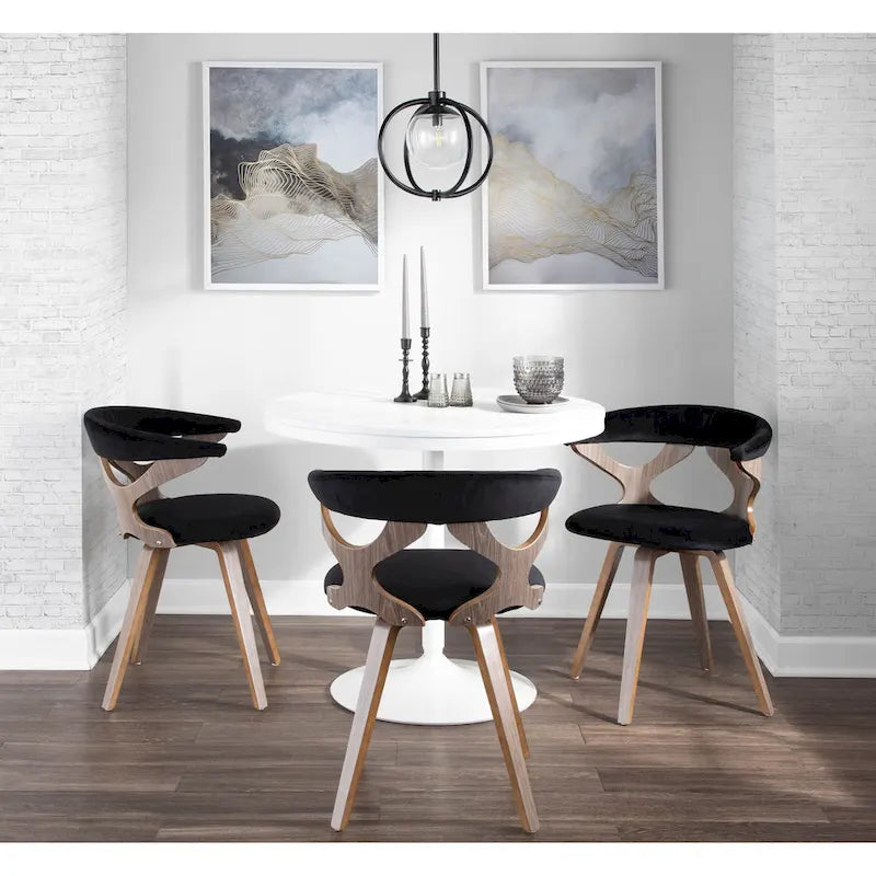 Mid-Century Modern Swivel Dining & Accent Chair