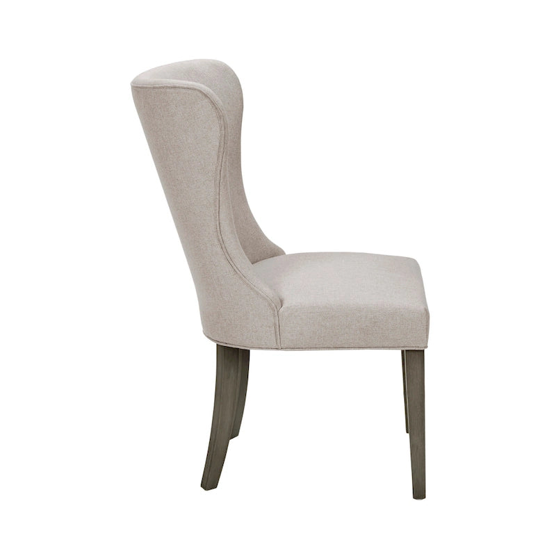 Upholstered Wingback Dining Side Chair