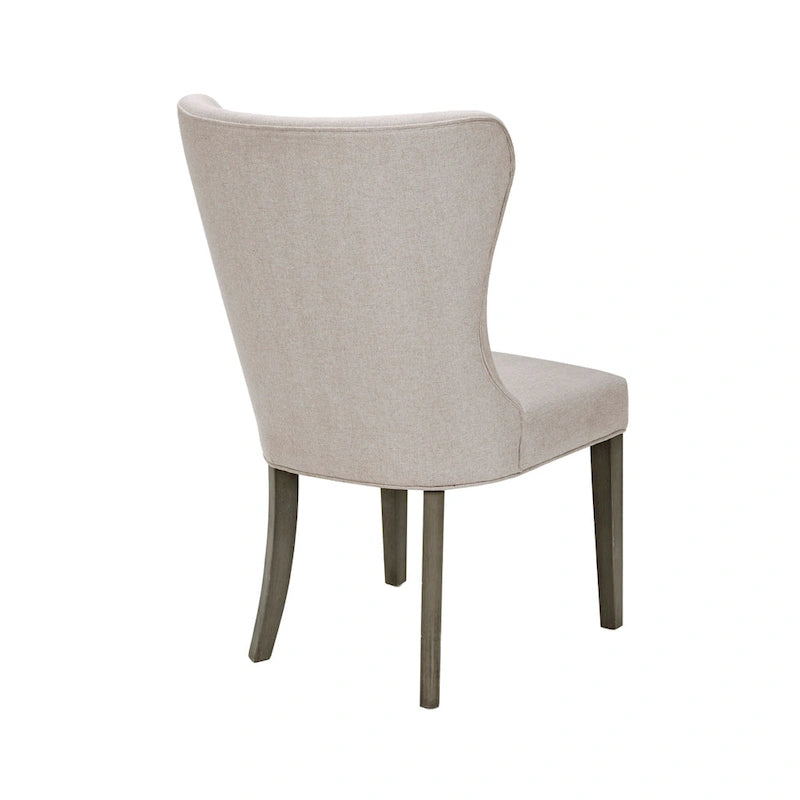 Upholstered Wingback Dining Side Chair