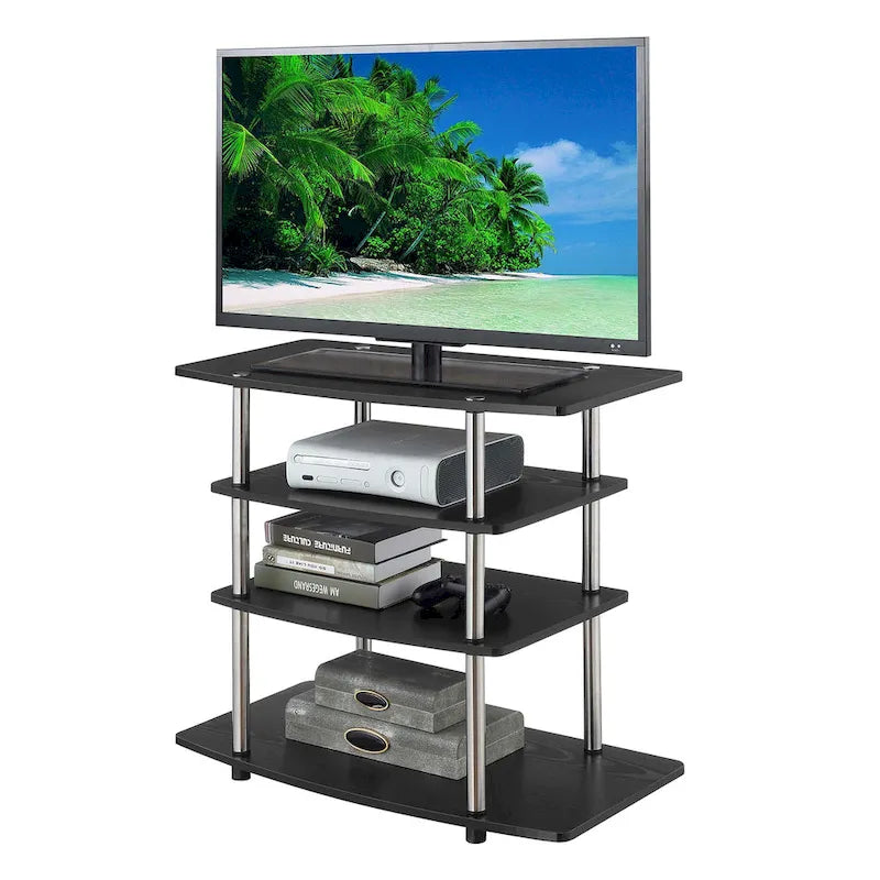 4 Tier Highboy TV Stand for TVs up to 37 Inches