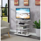 4 Tier Highboy TV Stand for TVs up to 37 Inches