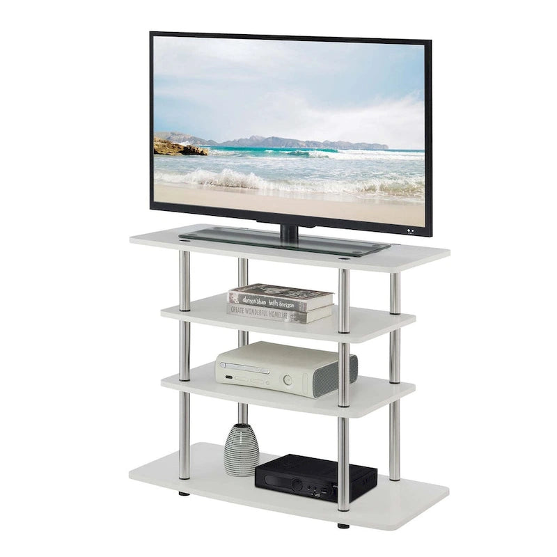 4 Tier Highboy TV Stand for TVs up to 37 Inches