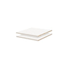  100% Solid Wood Shelves for Metro, Cosmo Wardrobe Armoires, Set of 2