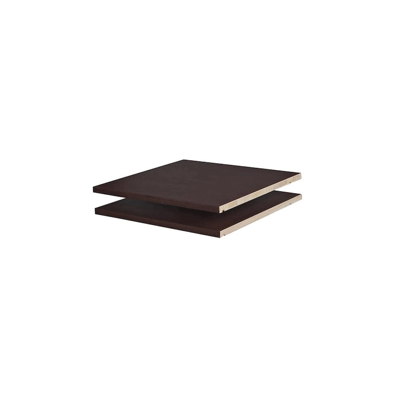 Solid Wood Wardrobe Shelves, Set of 2