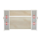 Reception Desk Large Front Counter Table w/ Adjustable Shelf