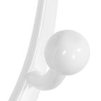 Rubberwood Freestanding Coat Rack with 8 Hooks - 24.5W x 70.87H