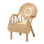 Bohemian Natural Rattan Arm Chair