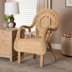 Bohemian Natural Rattan Arm Chair