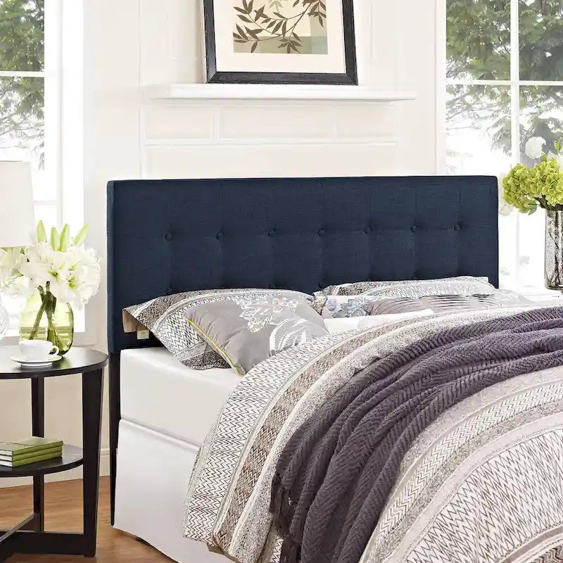  Tularosa Navy Upholstered Headboard