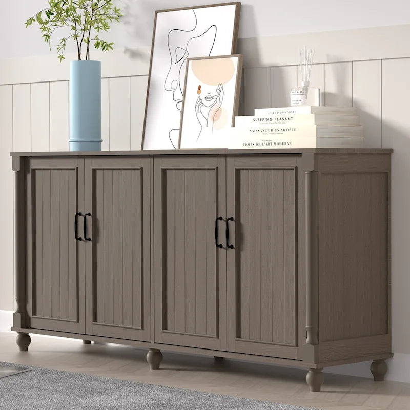 Sideboard Kitchen Buffet Coffee Bar Cabinet Accent Storage Cabinet Server Table
