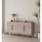  Mid Century Modern Jodie 64.6 Inch Sideboard