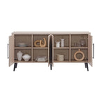 Mid Century Modern 64.6 Inch Sideboard