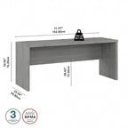 72W Computer Desk