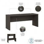 72W Computer Desk